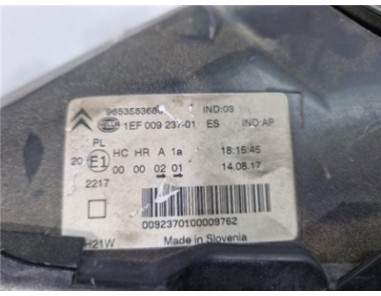 Faro Delantero Izquierdo Citroen Grand C4 Picasso  2 0 HDi