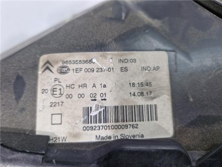 Faro Delantero Izquierdo Citroen Grand C4 Picasso  2 0 HDi