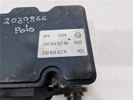 Nucleo Abs Volkswagen Polo VI  1 0 Advance [1 0 Ltr  - 70 kW TSI]