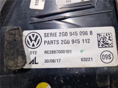 Piloto Trasero Derecho Volkswagen Polo VI  1 0 Advance [1 0 Ltr  - 70 kW TSI]