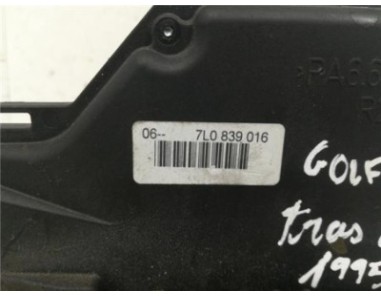 Cerradura Puerta Trasera Derecha Volkswagen Golf V  2 0 TDI 16V