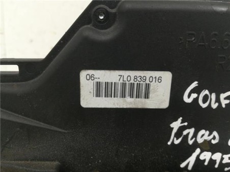 Cerradura Puerta Trasera Derecha Volkswagen Golf V  2 0 TDI 16V