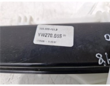 Elevalunas Electrico Trasero Izquierdo Volkswagen Polo VI  1 0 Advance [1 0 Ltr  - 70 kW TSI]