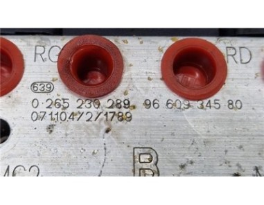 Nucleo Abs Citroen Grand C4 Picasso  1 6 Exclusive [1 6 Ltr  - 80 kW 16V HDi FAP]