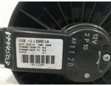 Motor Calefaccion Honda Civic 5 puertas  2 2 i-DTEC Sport [2 2 Ltr  - 110 kW DTEC CAT]
