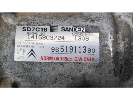 Compresor Aire Acondicionado Citroen Grand C4 Picasso  2 0 HDi