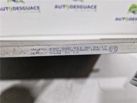 Condensador Volkswagen Polo VI  1 0 Advance [1 0 Ltr  - 70 kW TSI]