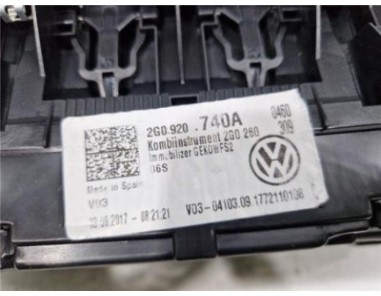 Cuadro Instrumentos Volkswagen Polo VI  1 0 Advance [1 0 Ltr  - 70 kW TSI]