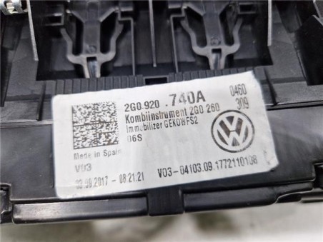 Cuadro Instrumentos Volkswagen Polo VI  1 0 Advance [1 0 Ltr  - 70 kW TSI]