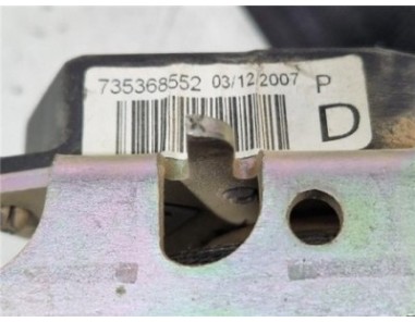 Cinturon Seguridad Delantero Derecho Fiat I Doblò  Cargo  1 9 JTD