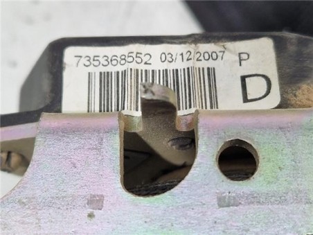 Cinturon Seguridad Delantero Derecho Fiat I Doblò  Cargo  1 9 JTD