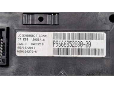 Cuadro Instrumentos Citroen Grand C4 Picasso  1 6 Avatar [1 6 Ltr  - 88 kW 16V]