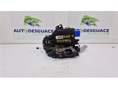 Cerradura Puerta Trasera Derecha Volkswagen Golf V  1 9 TDI