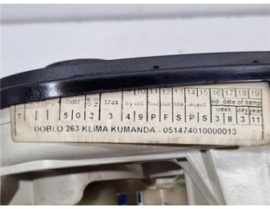 Mandos Calefaccion / Aire Acondicionado Fiat II Doblò  1 3 D Multijet