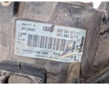 Faro Delantero Izquierdo Audi A4 Berlina  1 9 TDI  [1 9 Ltr  - 96 kW TDI]