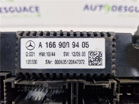 Mandos Climatizador Mercedes-Benz Clase ML  3 0 ML 350 CDI BlueTec Edition 1  [3 0 Ltr  - 190 kW CDI CAT]