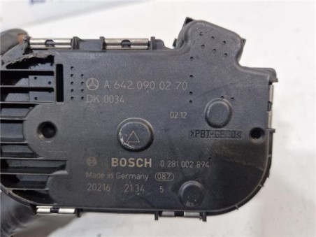 Caja Mariposa Aire Mercedes-Benz Clase ML  3 0 ML 350 CDI BlueTec Edition 1  [3 0 Ltr  - 190 kW CDI CAT]