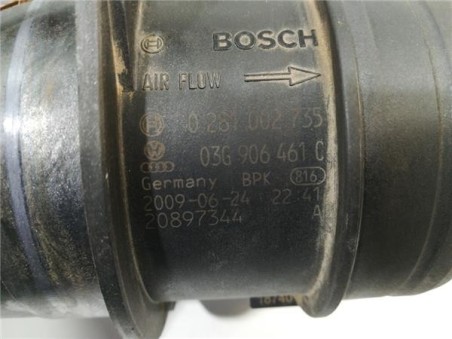 Caudalimetro Audi Q5  2 0 TDI  quattro [2 0 Ltr  - 125 kW 16V TDI]