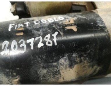 Motor Arranque Fiat I Doblò  Cargo  1 9 JTD 
