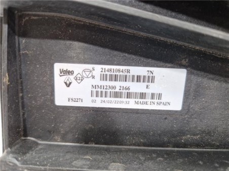 Electroventilador Renault Arkana  Híbrido R S  Line Fast Track [Híbrido 105 kW E-Tech ]