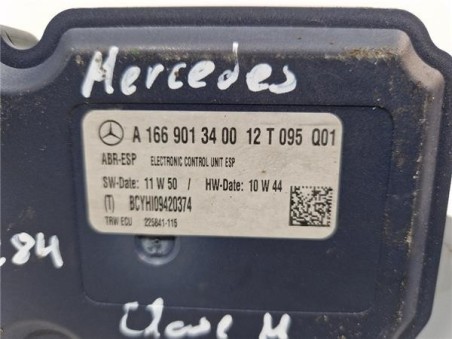 Nucleo Abs Mercedes-Benz Clase ML  3 0 ML 350 CDI BlueTec Edition 1  [3 0 Ltr  - 190 kW CDI CAT]