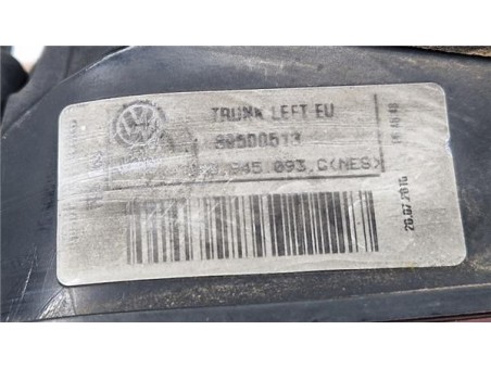 Piloto Porton Trasero Izquierdo Volkswagen Golf VI  2 0 Advance [2 0 Ltr  - 81 kW TDI]