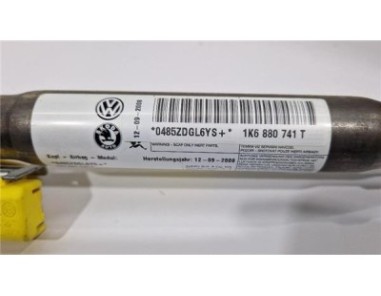 Airbag cortina delantero izquierdo Volkswagen Golf VI  2 0 Advance [2 0 Ltr  - 103 kW TDI]