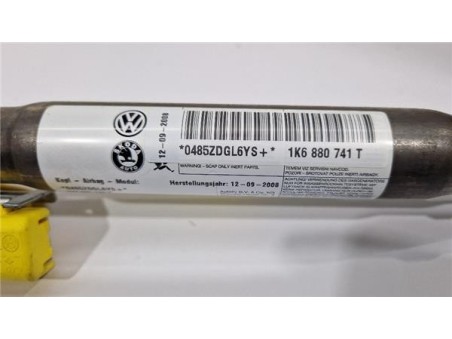 Airbag cortina delantero izquierdo Volkswagen Golf VI  2 0 Advance [2 0 Ltr  - 103 kW TDI]