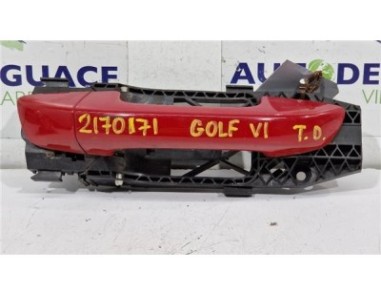 Maneta Exterior Trasera Derecha Volkswagen Golf VI  2 0 Advance [2 0 Ltr  - 81 kW TDI]