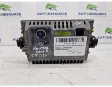 PANTALLA NAVEGADOR Mercedes-Benz Clase ML  3 0 ML 350 CDI BlueTec Edition 1  [3 0 Ltr  - 190 kW CDI CAT]