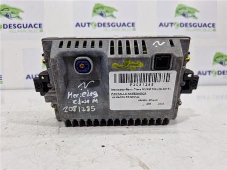 PANTALLA NAVEGADOR Mercedes-Benz Clase ML  3 0 ML 350 CDI BlueTec Edition 1  [3 0 Ltr  - 190 kW CDI CAT]