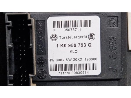 Elevalunas Electrico Delantero Izquierdo Volkswagen Golf VI  2 0 Advance [2 0 Ltr  - 81 kW TDI]