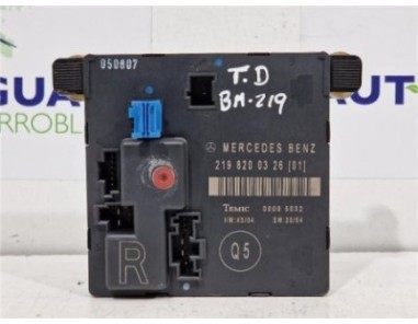 CENTRALITA CIERRE PUERTA TRASERA DERECHA Mercedes-Benz CLS  3 0 CLS 320 / 350 CDI  [3 0 Ltr  - 165 kW CDI CAT]