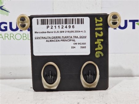 CENTRALITA CIERRE PUERTA TRASERA DERECHA Mercedes-Benz CLS  3 0 CLS 320 / 350 CDI  [3 0 Ltr  - 165 kW CDI CAT]