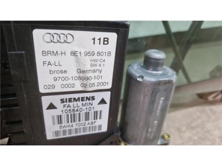 Elevalunas Electrico Delantero Izquierdo Audi A4 Avant  1 9 TDI  [1 9 Ltr  - 96 kW TDI]