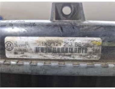 RADIADOR AGUA Volkswagen Golf VI  1 4 Advance [1 4 Ltr  - 90 kW 16V TSI ]