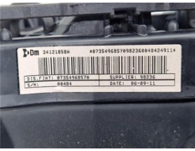 Airbag Volante Fiat II Doblò  1 3 D Multijet