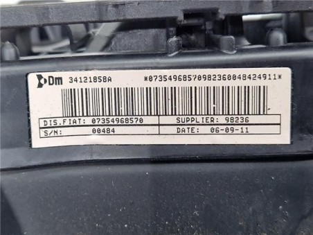 Airbag Volante Fiat II Doblò  1 3 D Multijet