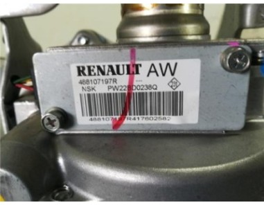 COLUMNA DIRECCION ELECTRICA Renault Kadjar  1 5 Business Edition [1 5 Ltr  - 81 kW dCi Diesel FAP Energy]