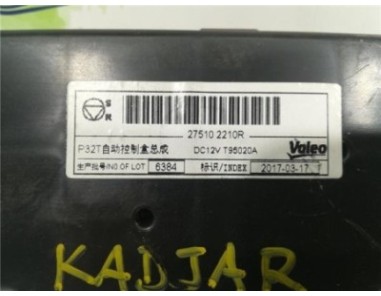 Mandos Climatizador Renault Kadjar  1 5 Business Edition [1 5 Ltr  - 81 kW dCi Diesel FAP Energy]