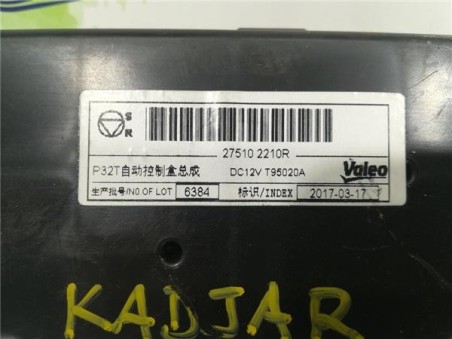 Mandos Climatizador Renault Kadjar  1 5 Business Edition [1 5 Ltr  - 81 kW dCi Diesel FAP Energy]