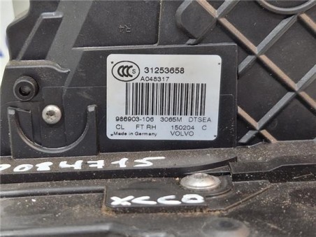 Cerradura Puerta Delantera Derecha Volvo XC60  2 0 Kinetic 2WD [2 0 Ltr  - 100 kW Diesel CAT ]