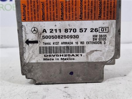 Centralita Airbag Mercedes-Benz CLS  3 0 CLS 320 / 350 CDI  [3 0 Ltr  - 165 kW CDI CAT]