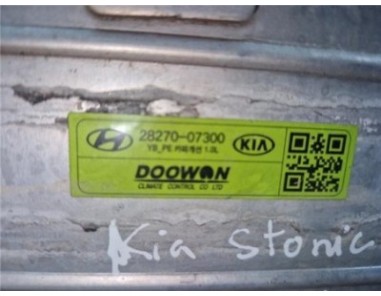 Intercooler Kia Stonic  1 0 Black Edition [1 0 Ltr  - 88 kW TGDI ]