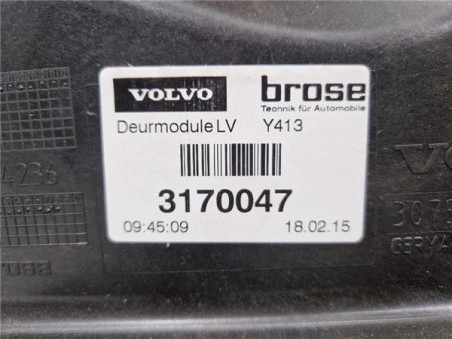 Elevalunas Electrico Delantero Izquierdo Volvo XC60  2 0 Kinetic 2WD [2 0 Ltr  - 100 kW Diesel CAT ]