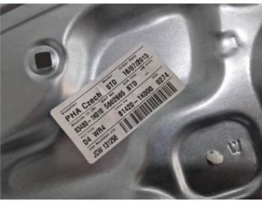 Elevalunas Electrico Trasero Izquierdo Hyundai ix20  1 6 Comfort [1 6 Ltr  - 85 kW CRDi CAT ]