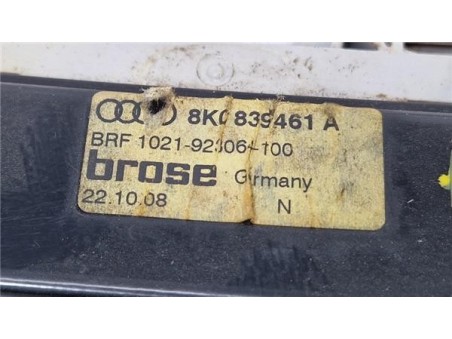 Elevalunas Electrico Trasero Izquierdo Audi A4 Avant  2 0 Básico [2 0 Ltr  - 105 kW 16V TDI]