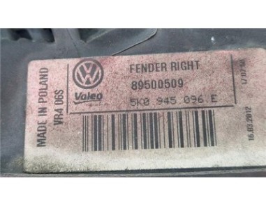 Piloto Trasero Derecho Volkswagen Golf VI  2 0 Advance [2 0 Ltr  - 81 kW TDI]