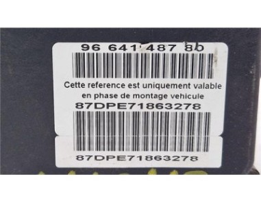 Nucleo Abs Citroen C4 Picasso  2 0 HDi