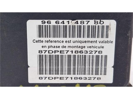 Nucleo Abs Citroen C4 Picasso  2 0 HDi